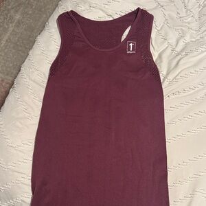 Women's Maroon Tank Top